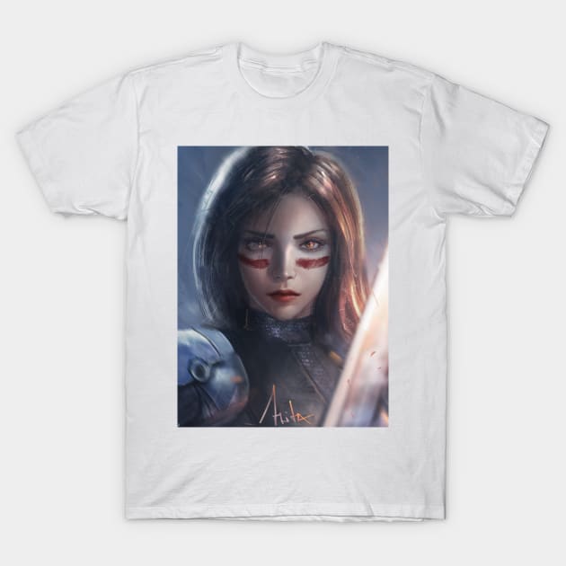 Alita battle angel t shirt online